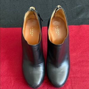 Gucci Women's Black Ankle Booties